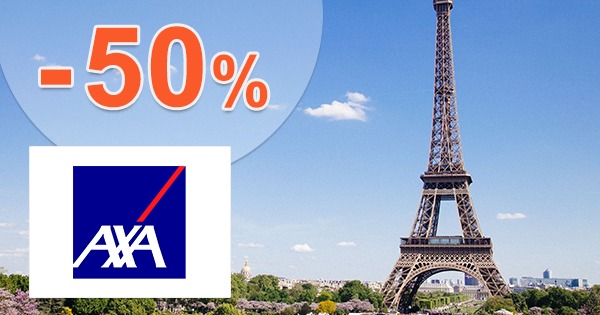 Celoroční pojištění -50% sleva na AXA-assistance.cz