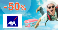 Pojištění zavazadel -50% sleva na AXA Assistance
