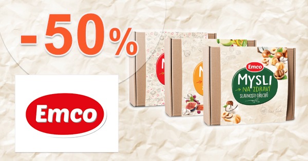 Produktové boxy až -50% na Emco.cz