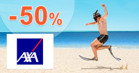 Sleva -50% na cestovní pojištění AXA Assistance