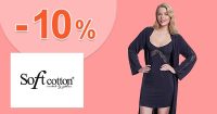 Slevový kupón -10% na pyžama a noční košile na SoftCotton.cz