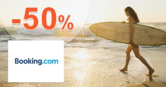 Slevy na ubytování až do -50% na Booking.com